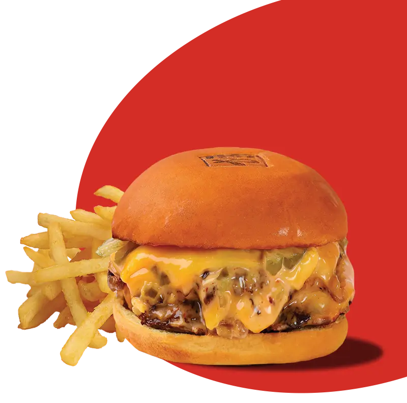 Hambur-gyu wagyu-style smash burger