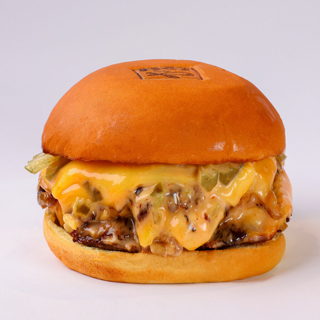 Hambur-gyu wagyu-style smash burger